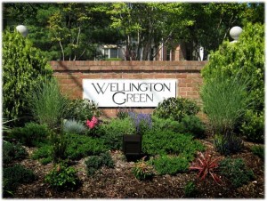Wellington Green entrance